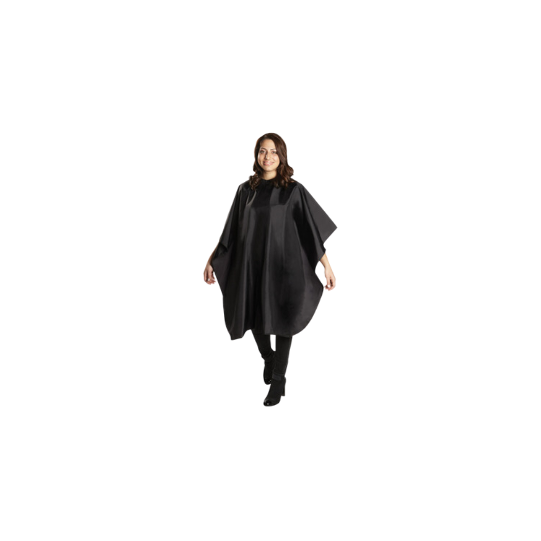 BABYLISS PRO NYLON CUTTING CAPE - BLACK