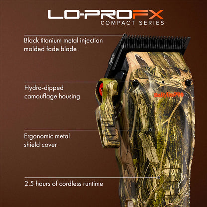 BABYLISS PRO LO-PROFX COMPACT CLIPPER - CAMO