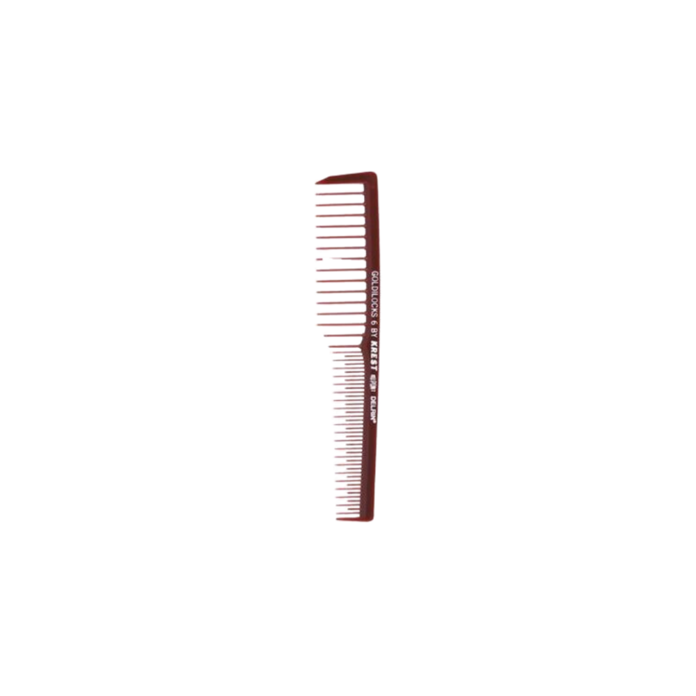 GOLDI FINISHING COMB WITH WIDE-SPACED TEETH
