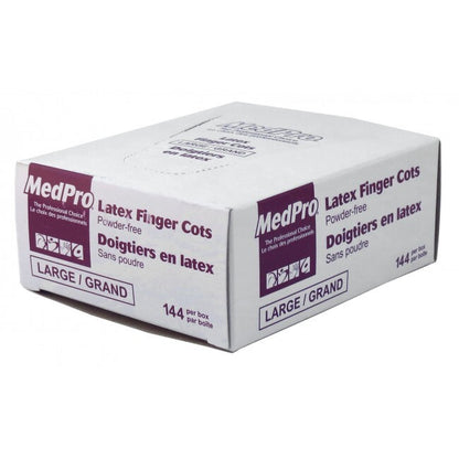 LATEX FINGER COTS SMALL