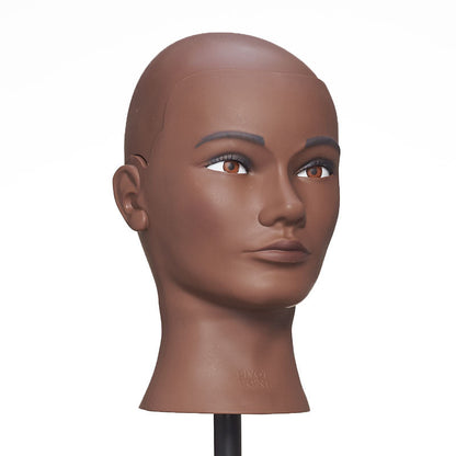 CAP SERIES HEADFORM DARK SKIN TONE (SMALL HEAD SIZE)
